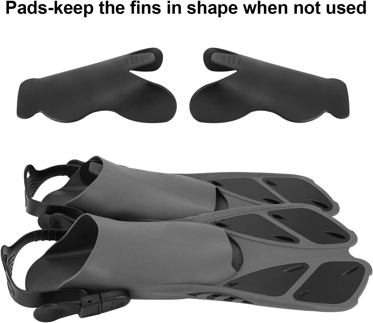 Oumers Adjustable Snorkel Fins with Mesh Bag All Sports Outlet - Image 2