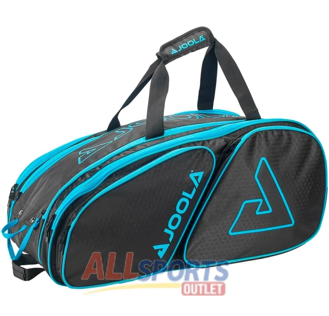 JOOLA Tour Elite Pickleball Bag All Sports Outlet Black/Light Blue