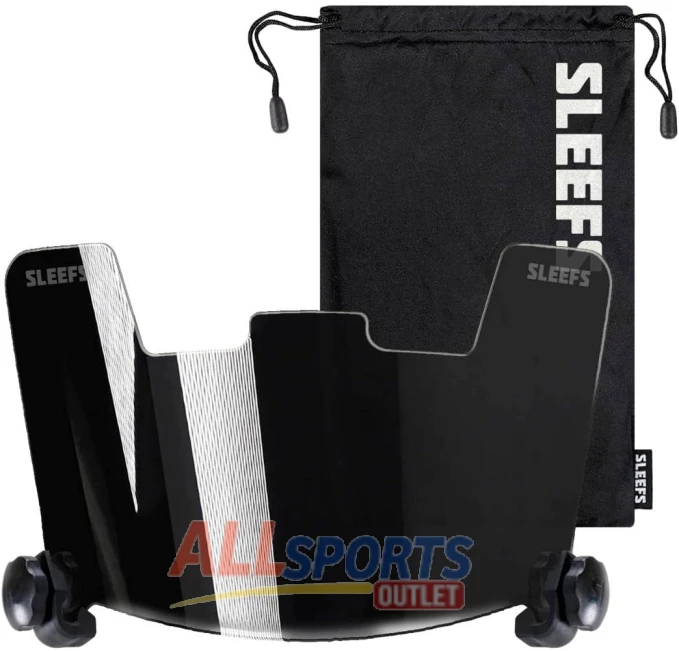 SLEEFS Football Helmet Visor Black Diamond All Sports Outlet