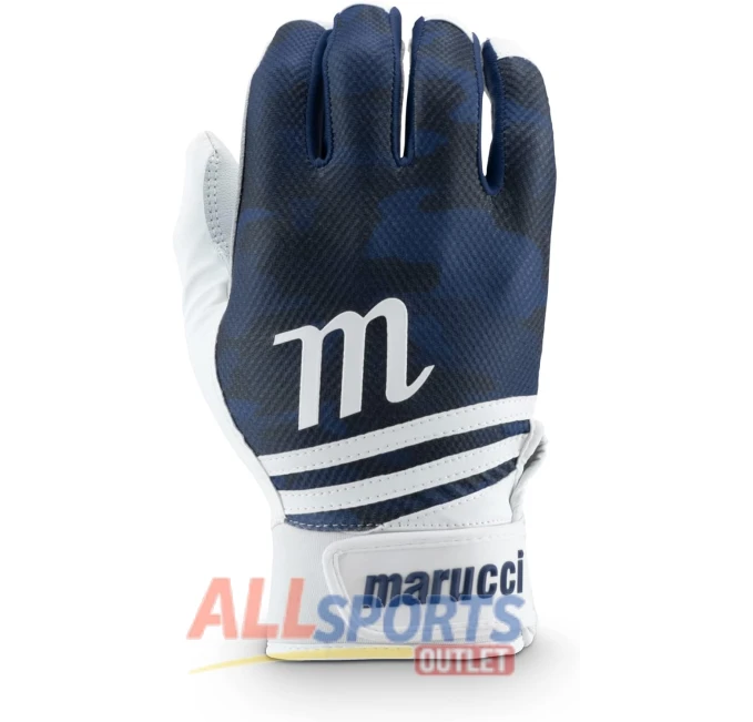 Marucci CRUX Batting Glove Navy Adult Medium All Sports Outlet