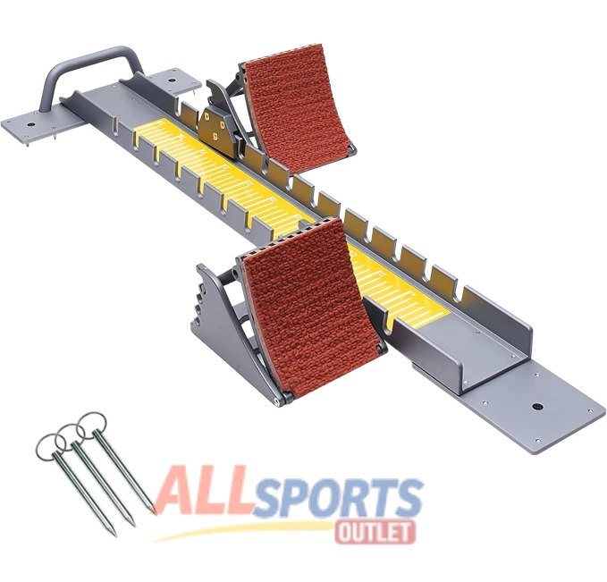 35 Inch Adjustable Starting Blocks for Runners All Sports Outlet