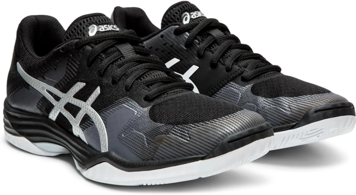 ASICS Women's Gel-Tactic 2 Volleyball Shoes All Sports Outlet Black Silver - Image 3