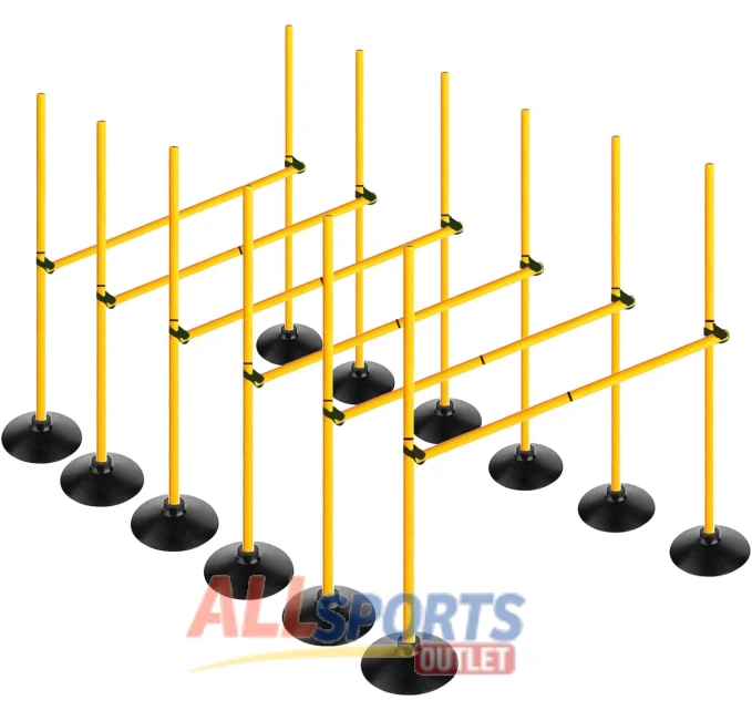 Voodans Multi-Function Agility Hurdle Set Pack of 6 All Sports Outlet