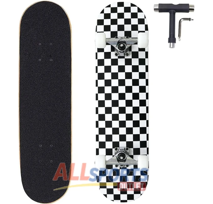 ANNEE 31x8 Inch Pro Skateboard Complete All Sports Outlet