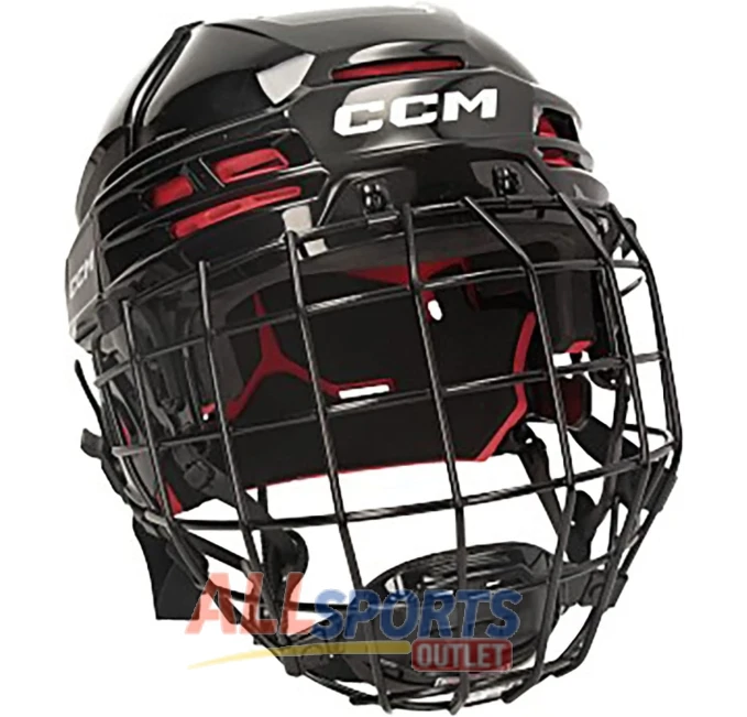 CCM Tacks 70 Senior Helmet Combo Black Size S All Sports Outlet