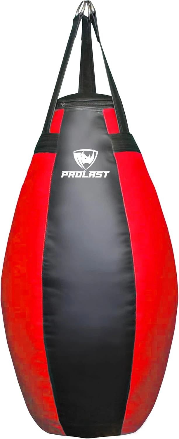 Prolast Tear Drop Heavy Punching Bag Black Red All Sports Outlet