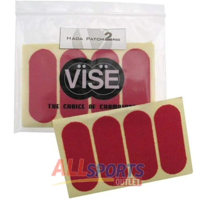 Vise Hada Patch Pre-Cut Tape Red 40 Pieces All Sports Outlet