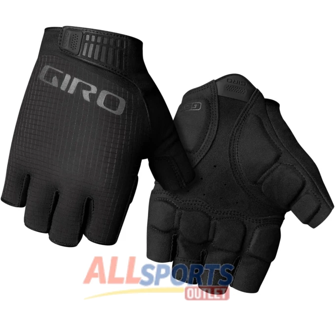 Giro Bravo II Gel Cycling Gloves Large Black Men All Sports Outlet