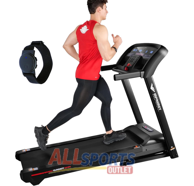 Impremey Folding Treadmill 3.5HP Auto Incline All Sports Outlet