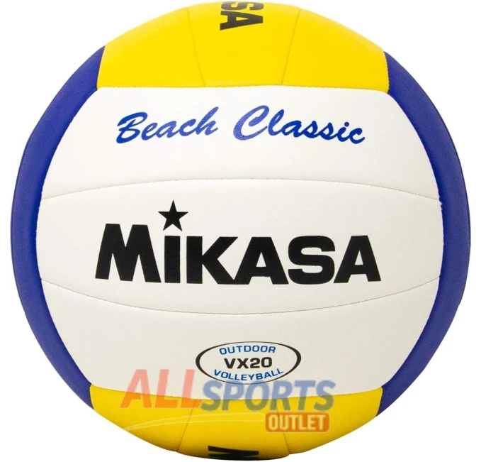 Mikasa VX20 Beach Classic Volleyball Official Size All Sports Outlet