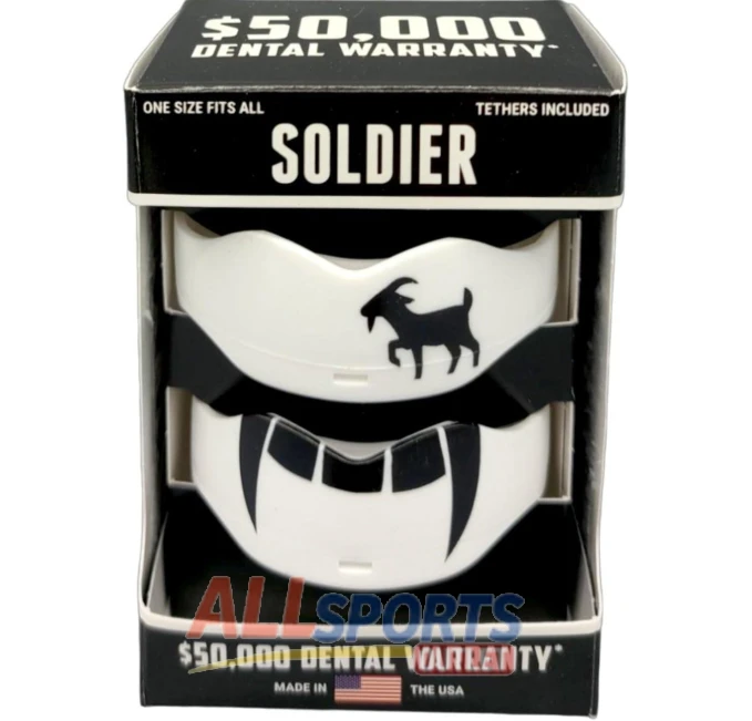 Soldier Sports Goat Fang Mouth Guard 2 Pack with Tethers All Sports Outlet