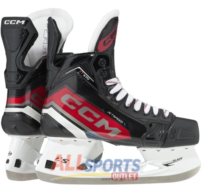 CCM Jetspeed FT670 Ice Hockey Skates Intermediate All Sports Outlet