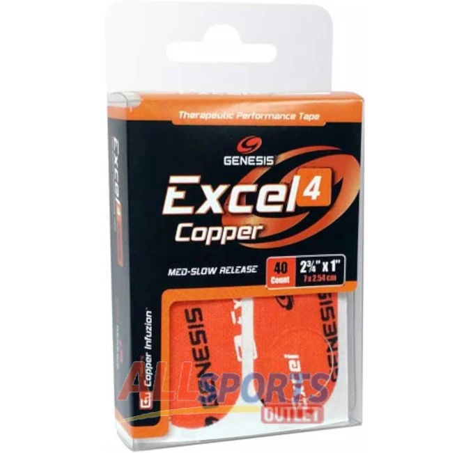 Genesis Bowling Excel Copper Tape Orange All Sports Outlet