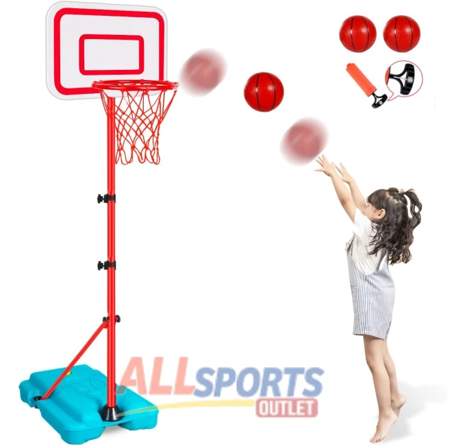 Adjustable Basketball Hoop for Kids All Sports Outlet Indoor Fun