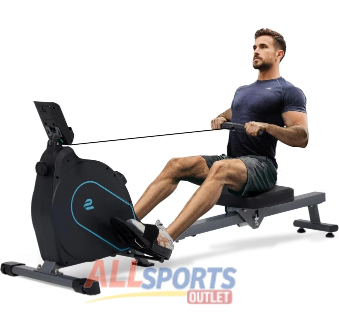 ECHANFIT 16 Level Rowing Machine with Ergonomic Seat All Sports Outlet