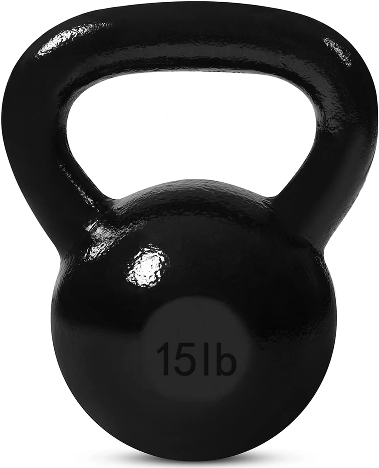 JFIT Cast Iron 15 LB Kettlebell Weight All Sports Outlet