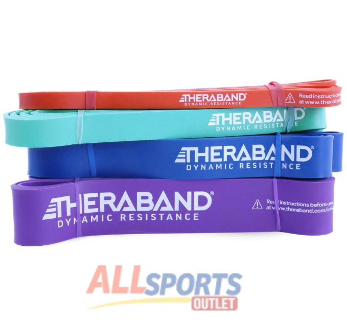 Theraband Elastic Bands for Full Body Workouts All Sports Outlet