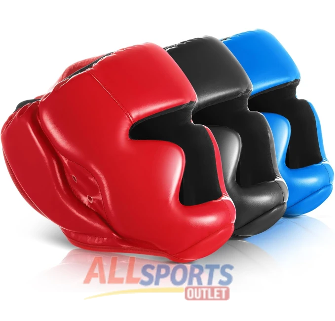 Jenaai Boxing Head Gear 3 Pcs All Sports Outlet for Kickboxing