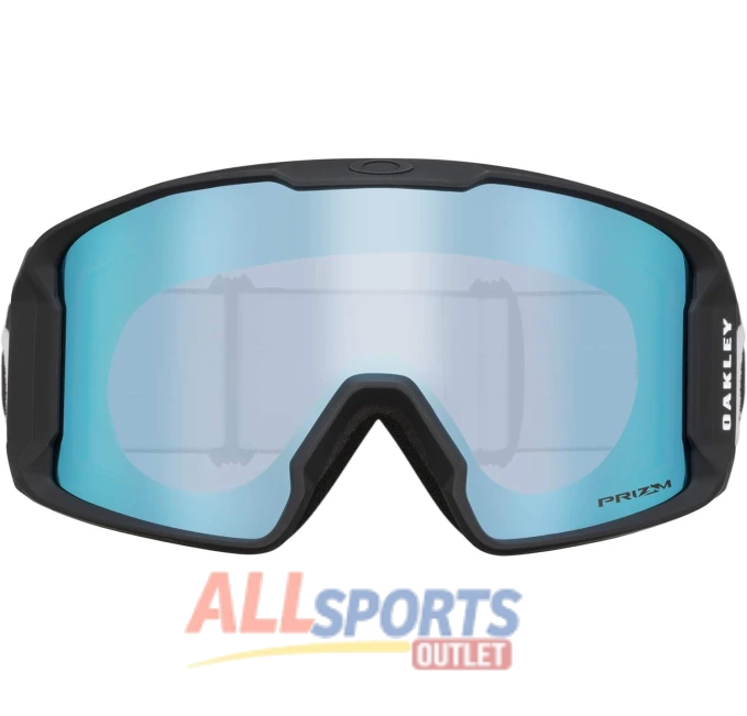 Oakley Line Miner Snow Goggle with Prizm Sapphire Iridium Lens Large Soft Case at All Sports Outlet