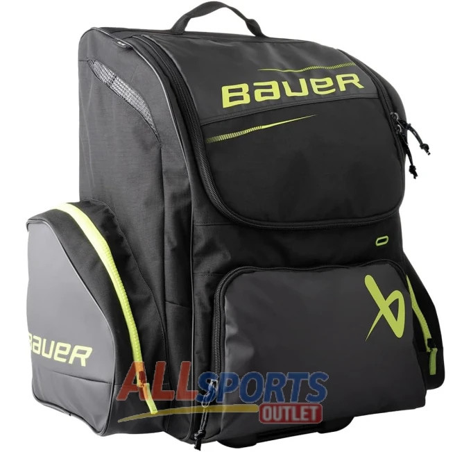 Bauer Hockey Elite Wheel Backpack Junior 24 All Sports Outlet