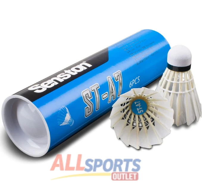 Senston Badminton Shuttlecocks 6 Pack for Sports All Sports Outlet