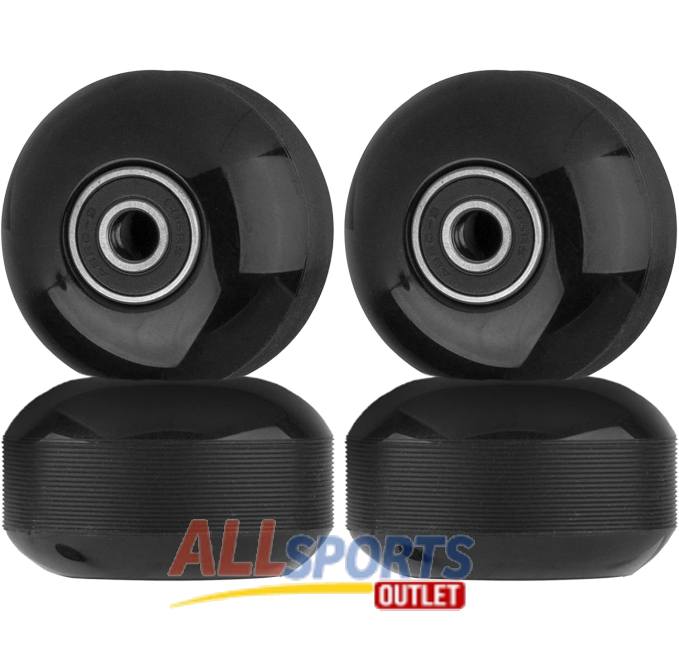 SPORTYOUTH Skateboard Wheels 52mm 95A with Bearings All Sports Outlet