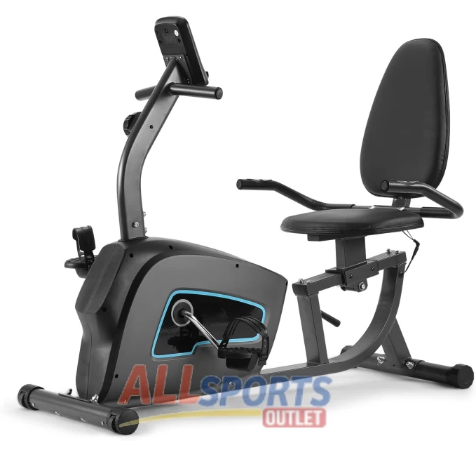 Recumbent Exercise Bike Quiet Sturdy 300 LB Capacity All Sports Outlet
