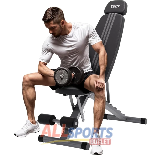 Adjustable Weight Bench Foldable for Full Body All Sports Outlet