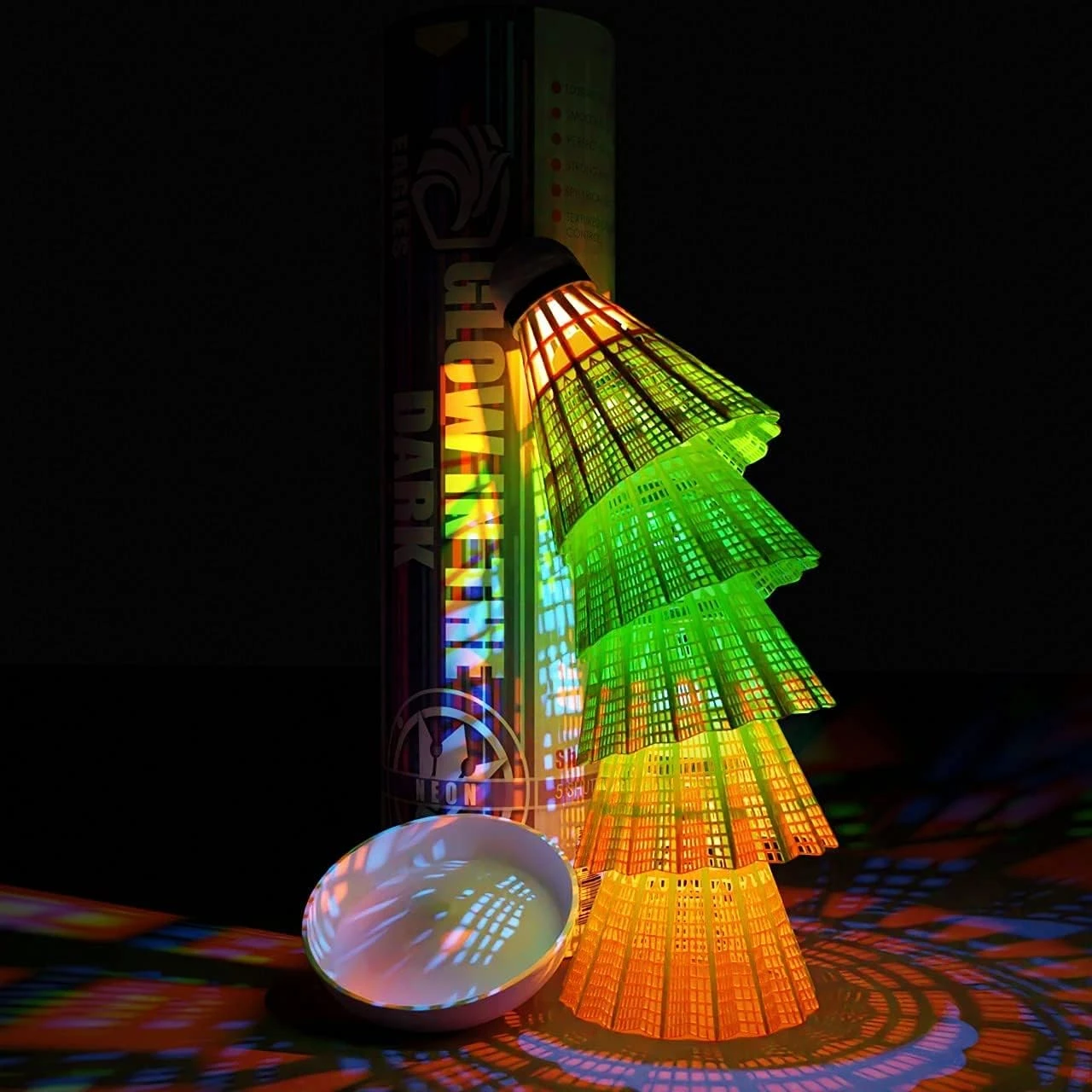 EAGLES LED Shuttlecocks Glow in The Dark Birdies All Sports Outlet - Image 3