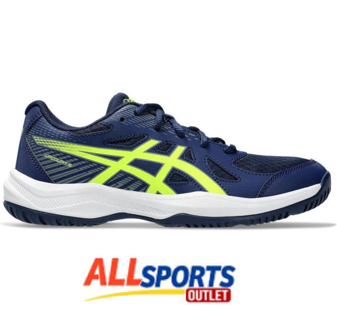 ASICS Kid's Upcourt 6 Volleyball Shoes for Grade School at All Sports Outlet