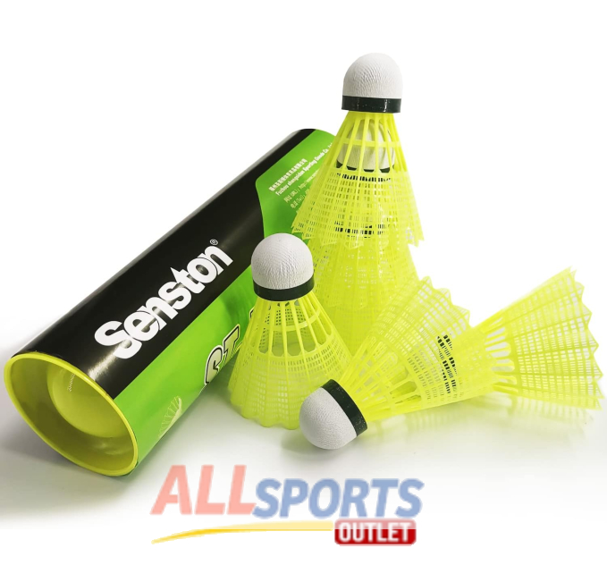 Senston Badminton Shuttlecocks Durable Nylon Birdies for Indoor Sports All Sports Outlet