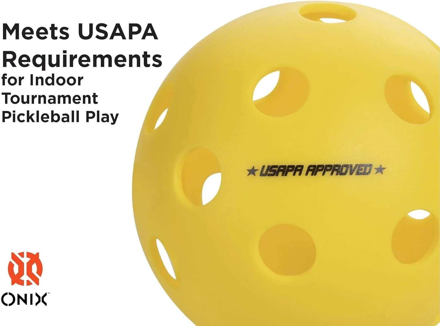 Onix Fuse Indoor Pickleballs by All Sports Outlet - Image 2