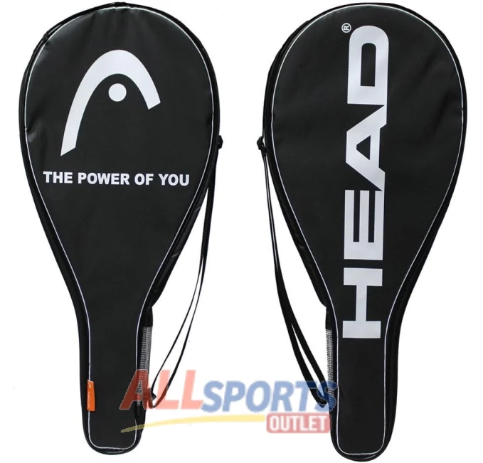HEAD Tennis Racquet Cover Bag 1 Racket Black White All Sports Outlet