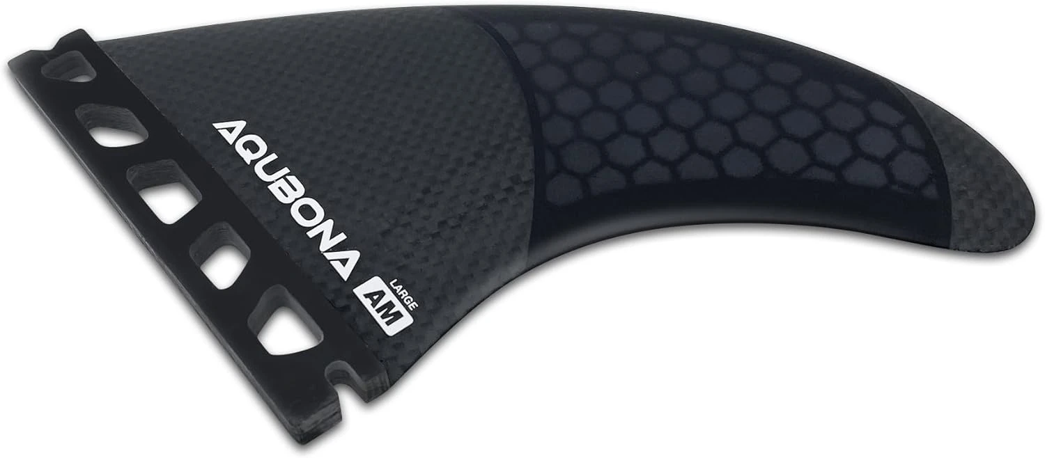 AQUBONA Surfboard Tri Fin Set Half Carbon Honeycomb All Sports Outlet - Image 4