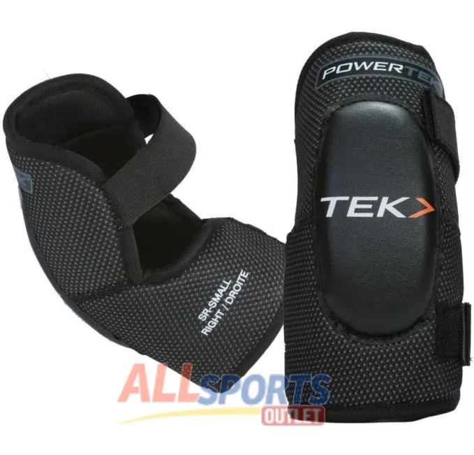 PowerTek V5.0 Senior Adult Ice Hockey Elbow Pads All Sports Outlet