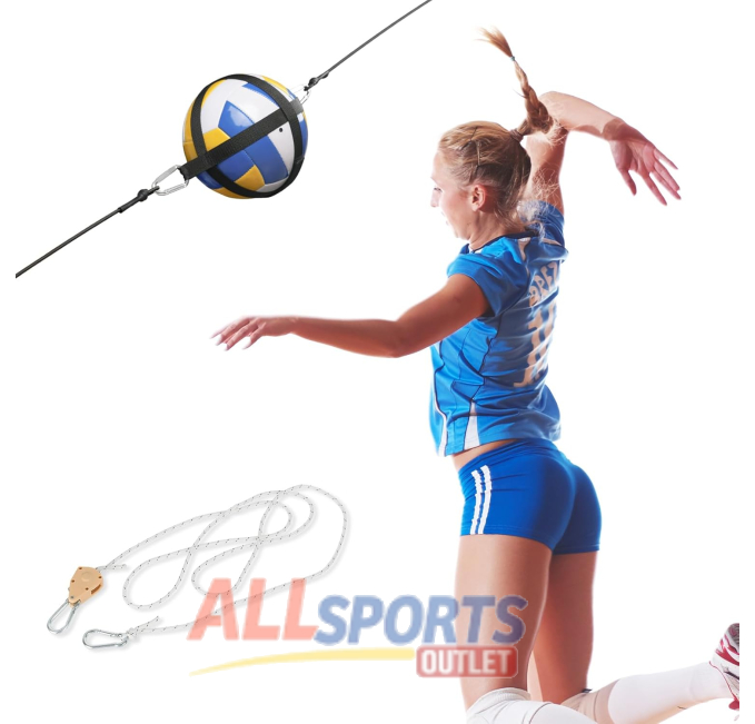 Volleyball Training Aid System Adjustable Solo Trainer All Sports Outlet