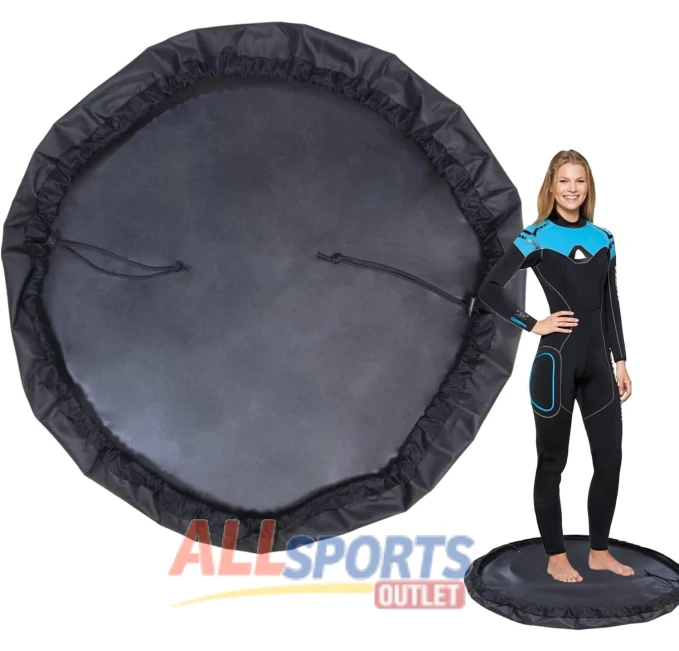 Waterproof Surfing Wetsuit Mat and Bag by All Sports Outlet