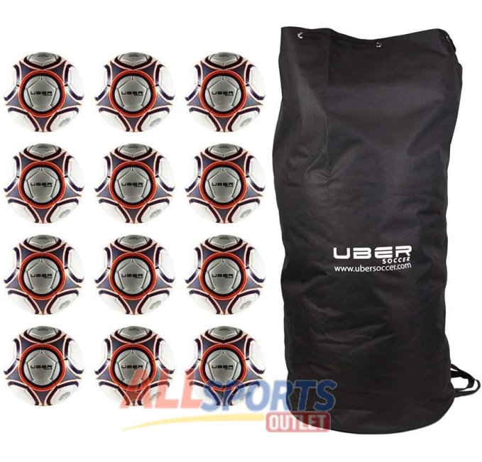 Uber Soccer Bundle 13 Items with Nylon Ball Bag All Sports Outlet