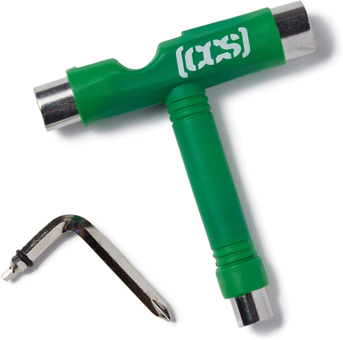 CCS Skateboard Tool All in One Metal T Tool Green All Sports Outlet