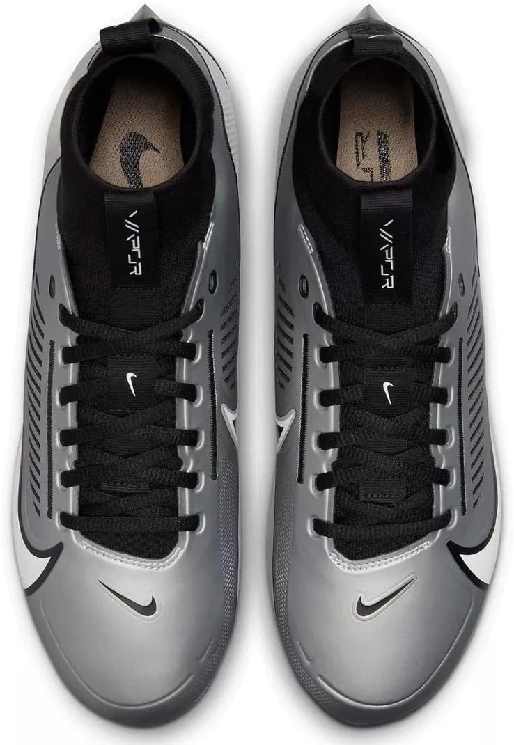 Nike Vapor Edge Pro 360 2 Football Cleats Black White All Sports Outlet - Image 2
