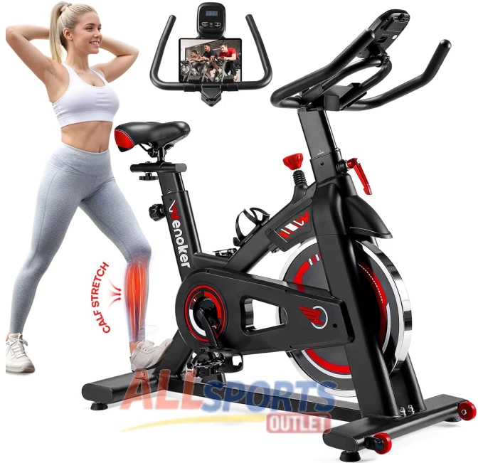 WENOKER Exercise Bike for Home All Sports Outlet Silent Belt Drive