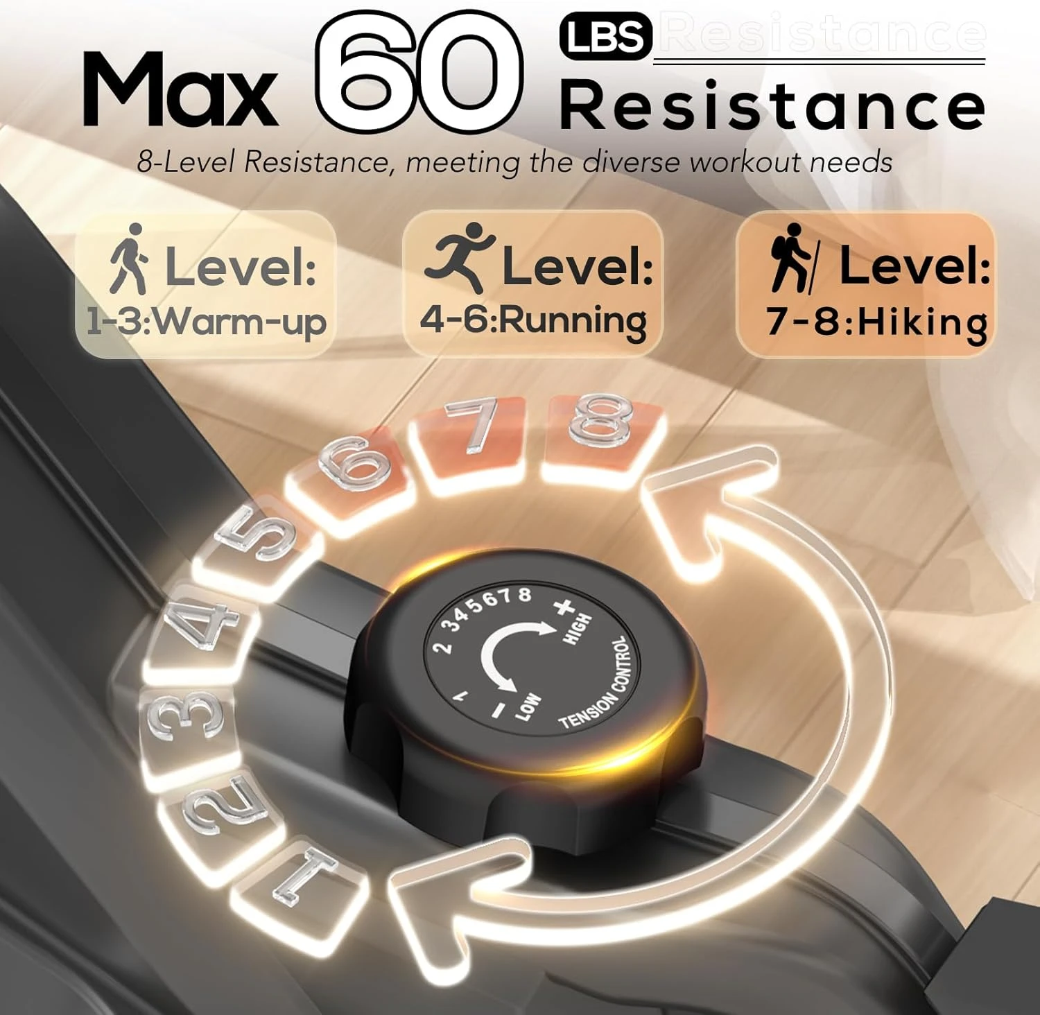KeppiFitness Exercise Bike for Seniors with Magnetic Resistance at All Sports Outlet - Image 3