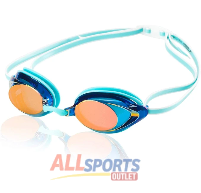 Speedo Women's Mirrored Vanquisher 2.0 Swim Goggles All Sports Outlet