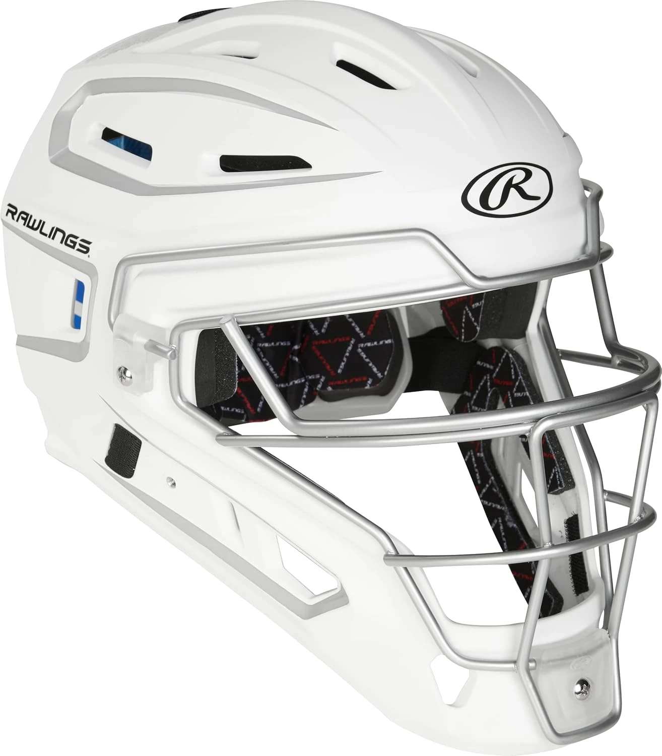 Rawlings Velo 2.0 Catcher Helmet Baseball Junior Senior All Sports Outlet - Image 3