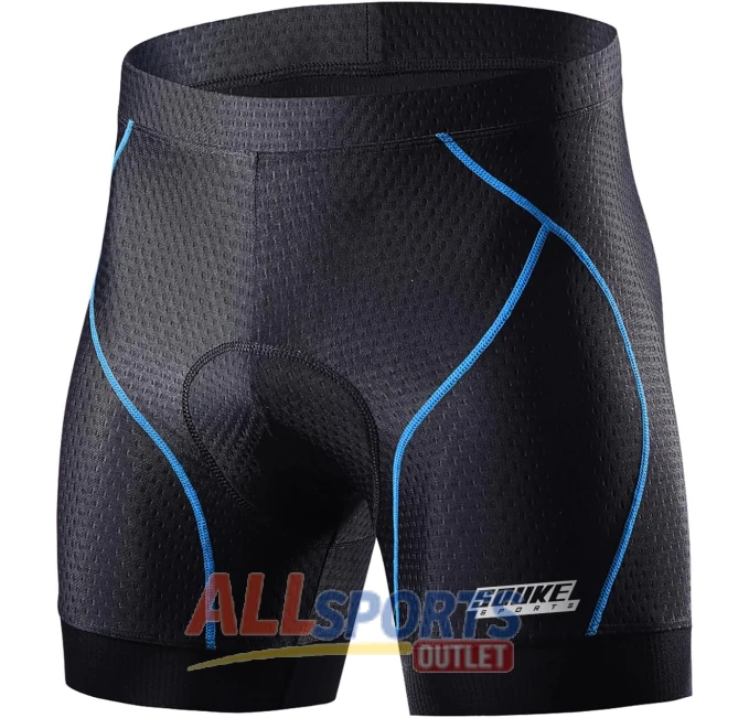Souke Sports Men's Cycling Underwear Shorts 4D Padded Liner