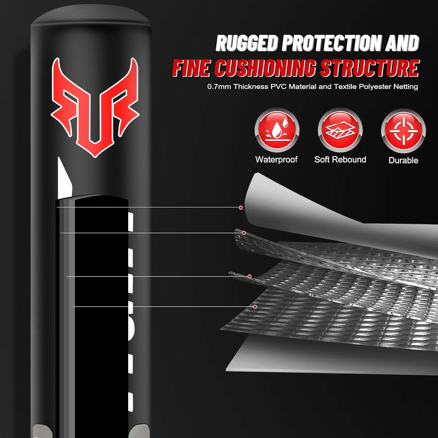 Standing Punching Bag for Adults All Sports Outlet Heavy Bag - Image 2