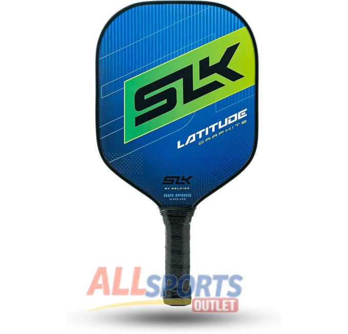 SLK Latitude Pickleball Paddle All Sports Outlet Lightweight G4 Face