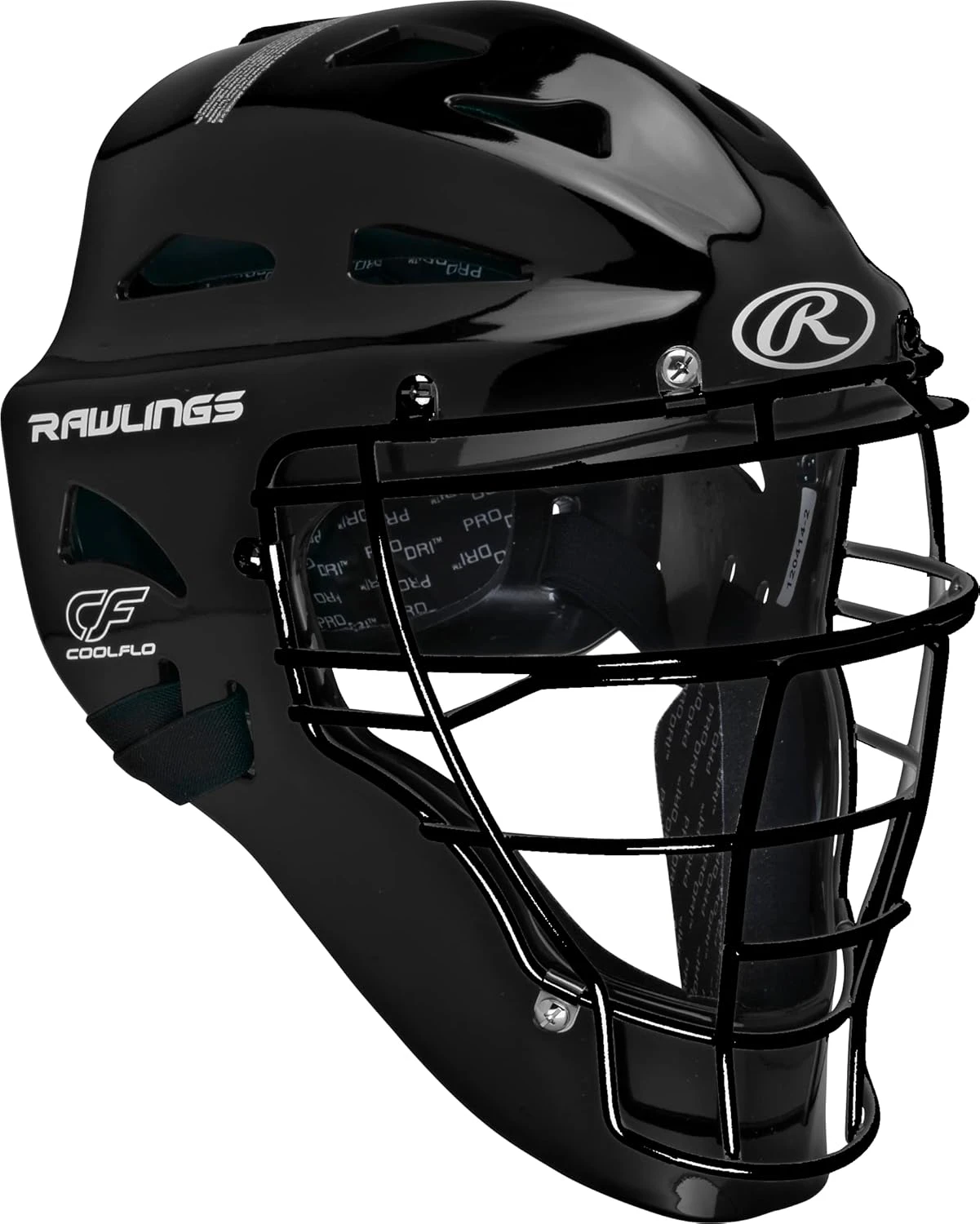 Rawlings PLAYERS SERIES Catcher's Helmet Youth Black All Sports Outlet