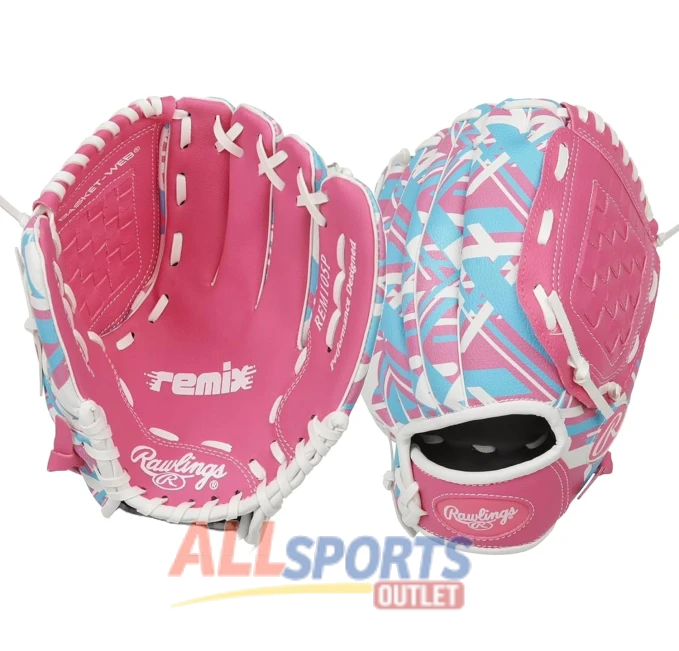 Rawlings Remix T-Ball Youth Baseball Glove Sizes 9 to 10.5 All Sports Outlet