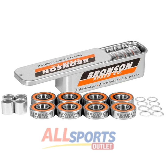 BRONSON SPEED CO G3 Bearings Set of 8 All Sports Outlet